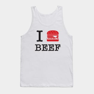 I Love Beef Tank Top